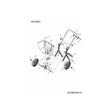 WHEEL ASSY W/TIRE AF-40443 ORIGINAL MTD | NewgardenParts.com