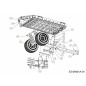 CONJUNTO DE RUEDA 15X6X6 634-05166 ORIGINAL MTD