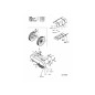 CONJUNTO DE SOPORTE DE RUEDA 686-0081A ORIGINAL MTD