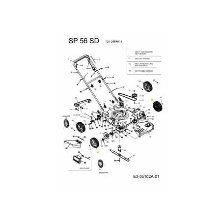 ROUE COMPLÈTE 8X.125 PIGNON 734-2042A ORIGINAL MTD | NewgardenParts.com