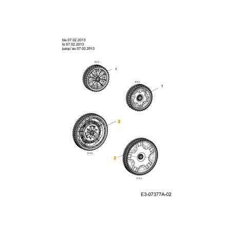 WHEEL CPL. 11X2 634-04666 ORIGINAL MTD | NewgardenParts.com