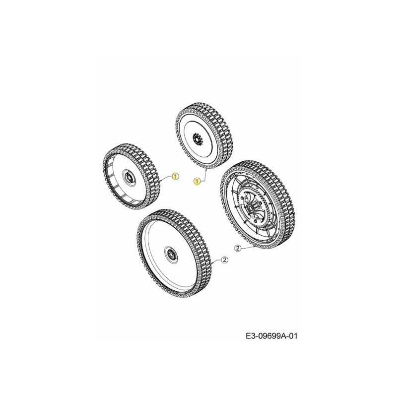 WHEEL CPL. 200MM SLV 634-05021 ORIGINAL MTD WHEEL CPL. 200MM SLV 634-05021 ORIGINAL MTD