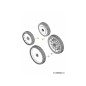 RUEDA COMPLETA 200MM SLV 634-05021 ORIGINAL MTD