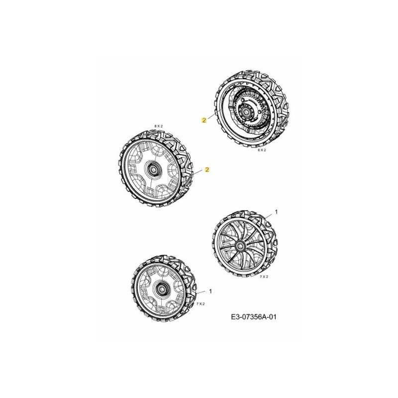 WHL ASM DR 8X2 BB Z BLK 634-04714 ORIGINALE MTD WHL ASM DR 8X2 BB Z BLK 634-04714 ORIGINALE MTD