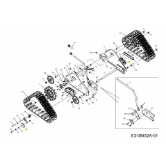 TENSIÓN DE LA VÍA DE LA RUEDA 734-05058 ORIGINAL MTD | NewgardenParts.com