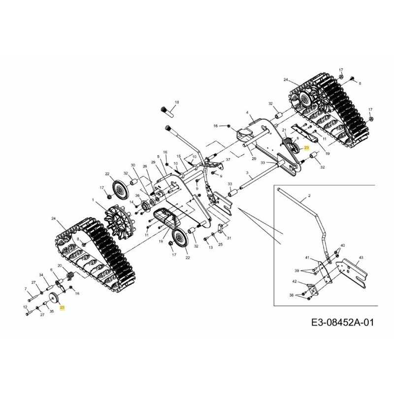Spurstangenspannung 734-05058 Original MTD