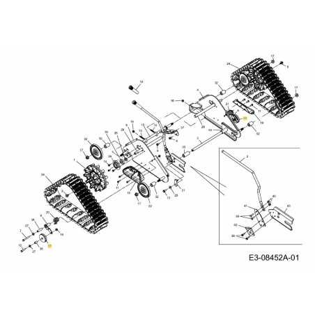 WHEEL TRACK TENSION 734-05058 ORIGINAL MTD | NewgardenParts.com