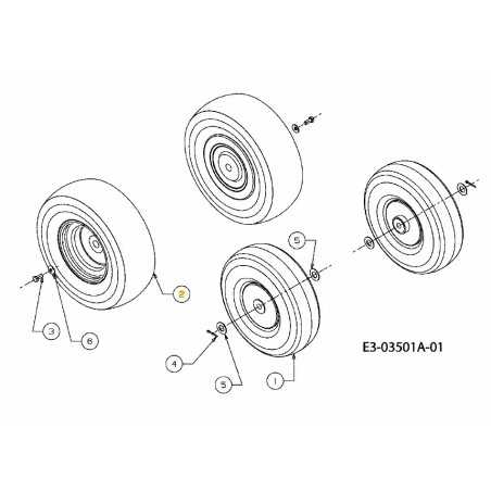 WHEEL: 13X5.00-6 634-0148 ORIGINAL MTD | NewgardenParts.com