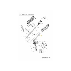 LOWER DRIVE SHAFT HOUSING 092.61.201 ORIGINAL MTD