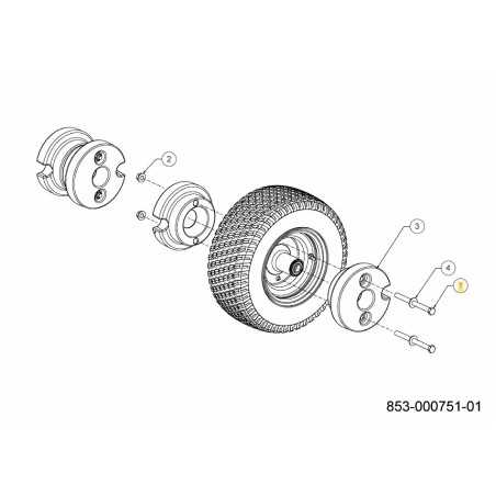 VITE CON TESTA ESAGONALE 1/2-13X6.0 710-05060 ORIGINALE MTD | NewgardenParts.com