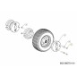 Vis à tête hexagonale 1/2-13 x 6,0 710-05060 d'origine MTD Vis à tête hexagonale 1/2-13 x 6,0 710-05060 d'origine MTD