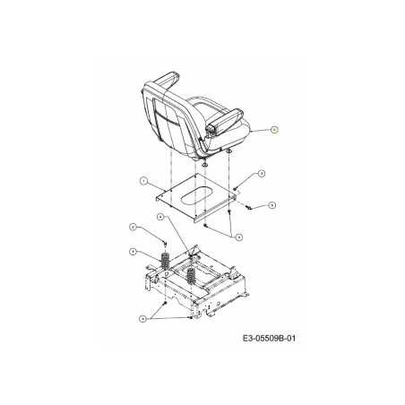 SEAT - COMMERCIAL MB 757-04136 ORIGINAL MTD | NewgardenParts.com