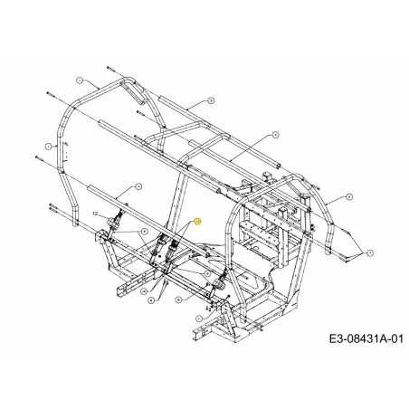 3-Punkt-Sicherheitsgurt 757-04120B Original MTD | NewgardenParts.com