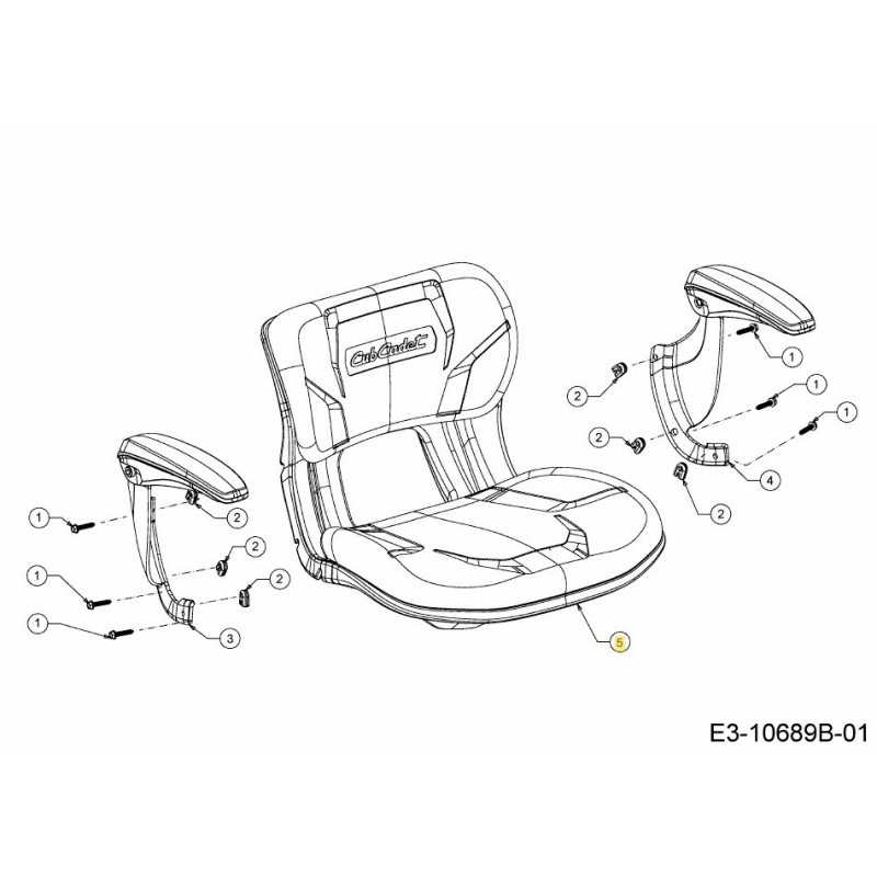 ASIENTO RESPALDO ALTO 757-05099 ORIGINAL MTD
