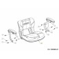 Sitz mit hoher Rückenlehne 757-05099 ORIGINAL MTD