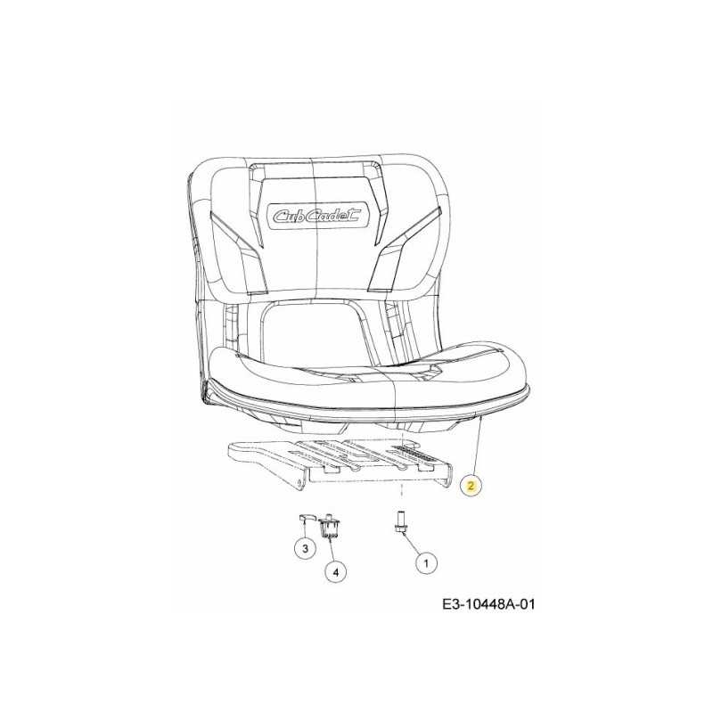 Sitz mit hoher Rückenlehne 757-05075 Original MTD Sitz mit hoher Rückenlehne 757-05075 Original MTD