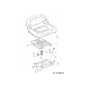 SEDILE SCHIENALE BASSO NERO 757-05230 ORIGINALE MTD SEDILE SCHIENALE BASSO NERO 757-05230 ORIGINALE MTD