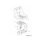 SEAT MEDIUM BACK 757-05069 ORIGINAL MTD