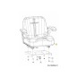 SEDILE CON SCORREVOLI/BRACCIOLI 757-05106 ORIGINALE MTD SEDILE CON SCORREVOLI/BRACCIOLI 757-05106 ORIGINALE MTD