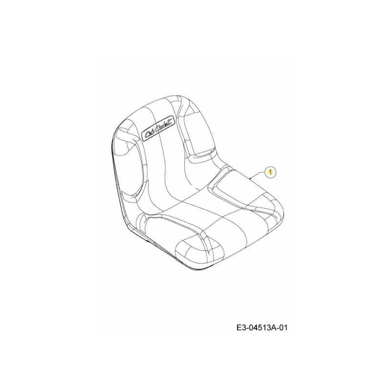 ASIENTO: RESPALDO ALTO: CUB: con OPS 757-04091 ORIGINAL MTD