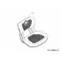 SEDILE SCHIENALE ALTO WOLF 757-05087 ORIGINALE MTD SEDILE SCHIENALE ALTO WOLF 757-05087 ORIGINALE MTD