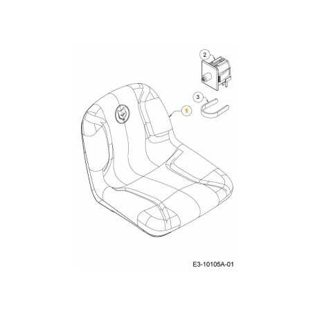 SEAT:HIGH BACK:WOLF w/OPS 757-05078 ORIGINAL MTD | NewgardenParts.com