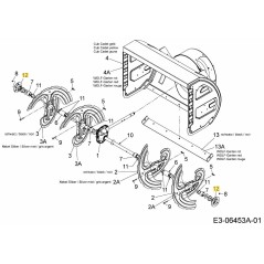 COUVERCLE DE ROULEMENT 784-0315A MONTÉ D'ORIGINE | NewgardenParts.com