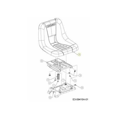 SEAT MEDIUM BACK 757-05064 ORIGINAL MTD | NewgardenParts.com