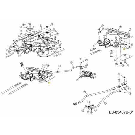 ENSEMBLE DE DIRECTION DROIT 617-05039 ORIGINAL MTD | NewgardenParts.com