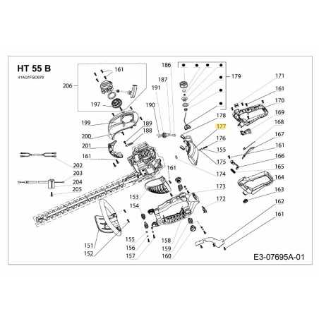Réservoir de carburant SG-2074820 d'origine MTD | NewgardenParts.com