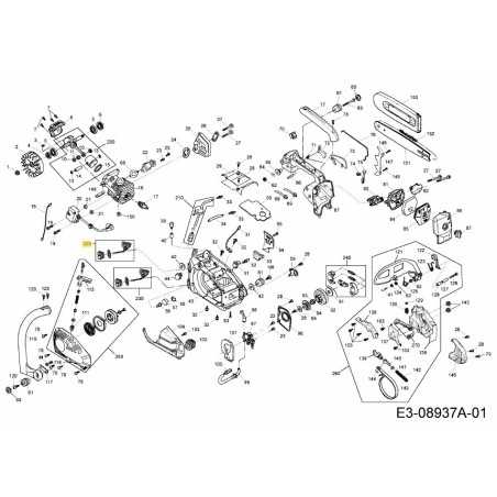 BOUCHON DE RÉSERVOIR DE CARBURANT ENSEMBLE 092.63.470 ORIGINAL MTD | NewgardenParts.com