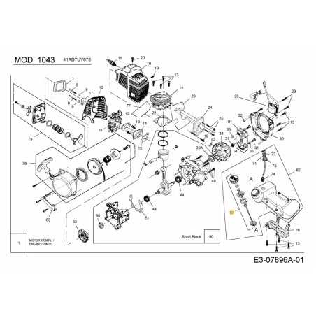 BOUCHON DE RÉSERVOIR DE CARBURANT ENSEMBLE 092.63.106 ORIGINAL MTD | NewgardenParts.com