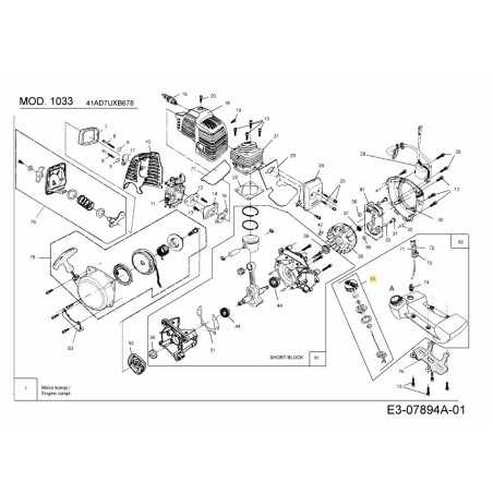 BOUCHON DE RÉSERVOIR DE CARBURANT ENSEMBLE 092.63.078 ORIGINAL MTD | NewgardenParts.com