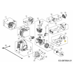 TAPPO SERBATOIO GAS 841-011722S ORIGINALE MTD | NewgardenParts.com