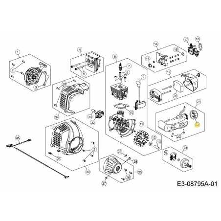 CAP-GAS TANK 841-011722S ORIGINAL MTD | NewgardenParts.com