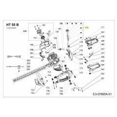 GRUPPO TAPPO CARBURANTE SG-2072662 ORIGINALE MTD