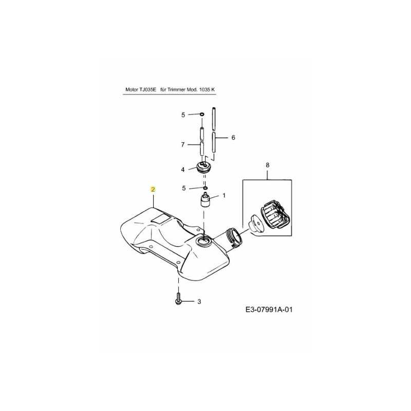 TANQUE-COMP-COMBUSTIBLE KM-021554 ORIGINAL MTD