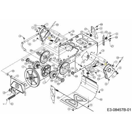 ACTUADOR DE EJE DR 500 S/T 711-1268B ORIGINAL MTD | NewgardenParts.com