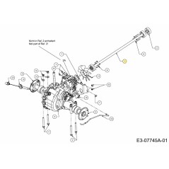 TRASMISSIONE ASM CON ALBERO 618-04993 ORIGINALE MTD | NewgardenParts.com