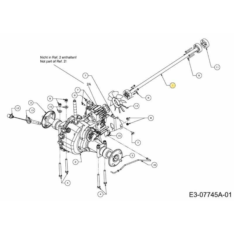 SHAFT ASM DRIVE 618-04993 ORIGINAL MTD