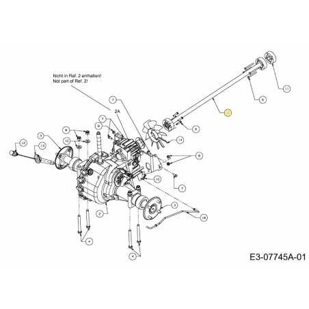 TRASMISSIONE ASM CON ALBERO 618-04993 ORIGINALE MTD | NewgardenParts.com