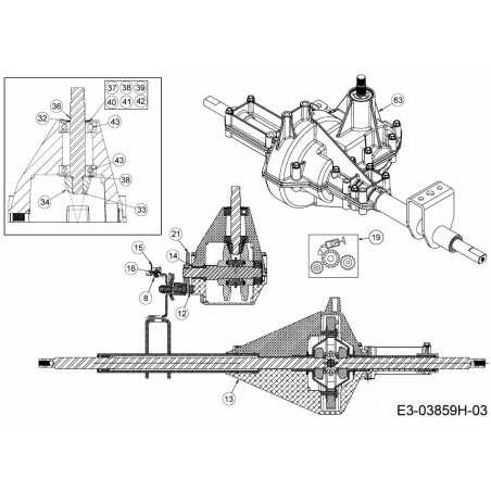 ARBRE ASM:BOULON:EURO 611-05186 ORIGINAL MTD | NewgardenParts.com