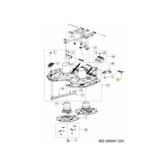 SHAFT ASM DECK LIFT 731-26588 ORIGINAL MTD | NewgardenParts.com