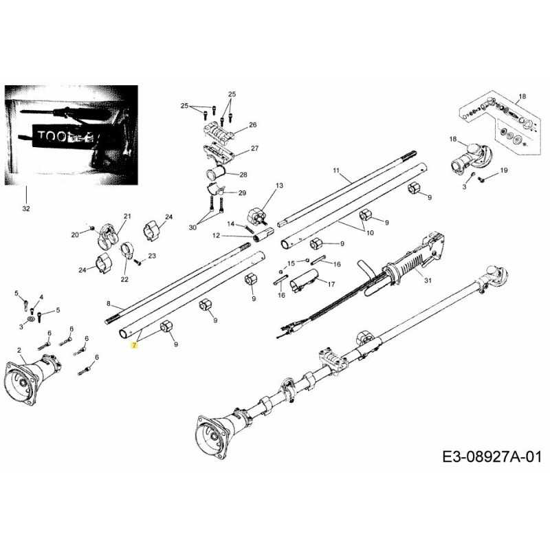SHAFT HOUSING UPPER 092.63.478 ORIGINAL MTD