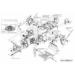 Wellenhalterung rechts 790-00186691 Original montiert | NewgardenParts.com