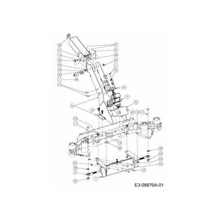 ARBRE DE DIRECTION SUPÉRIEUR 717-04905 ORIGINAL MTD | NewgardenParts.com