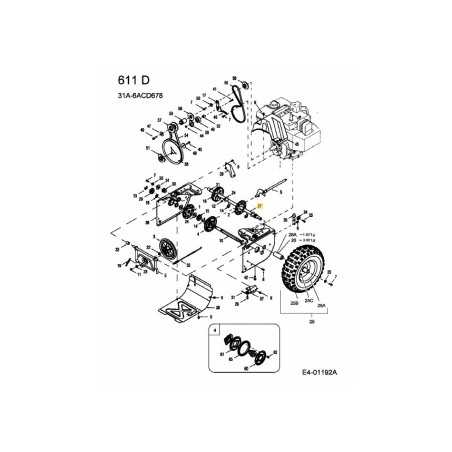 Axe de roue 0,75 x 22 po SNWT 738-04095A ORIGINAL MTD | NewgardenParts.com