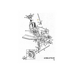 SHAFT ASSY-TINE 738-0896 ORIGINAL MTD | NewgardenParts.com