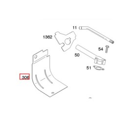 Bouclier thermique original BRIGGS & STRATTON pour tondeuse à gazon 690450