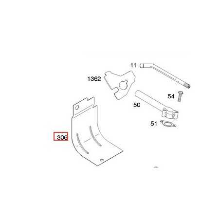 Proteggi calore tagliaerba originale BRIGGS & STRATTON 690450 | NewgardenParts.com